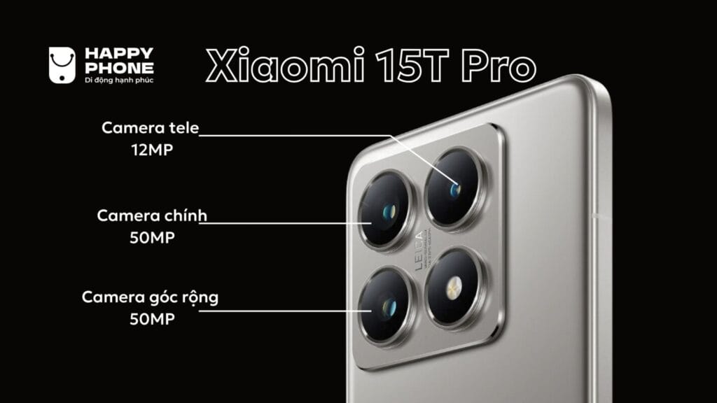 Xiaomi 15T Pro camera setup with Leica optics 