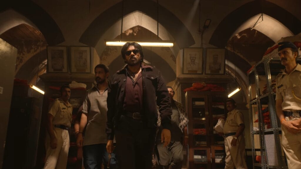 OG Movie Trailer Official poster showing Pawan Kalyan with dramatic background and bold title